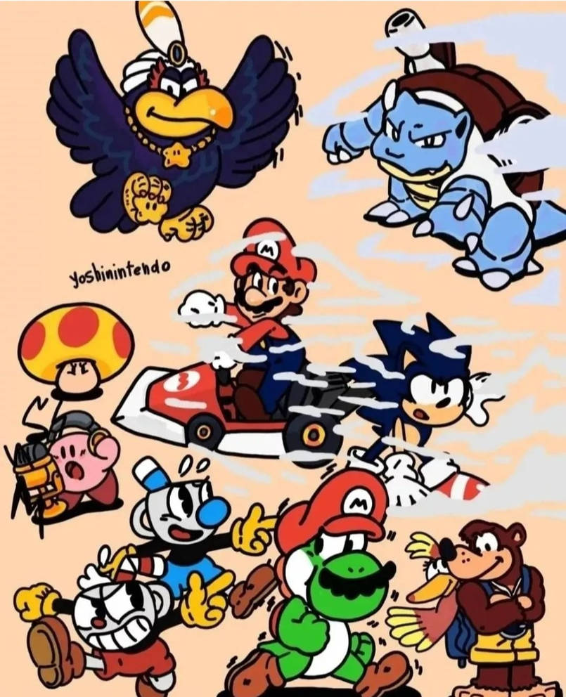 Mario Coexist Mario by YoshiNintend00 on DeviantArt