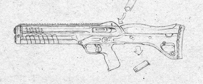 Concept Shotgun Ultra-Rough