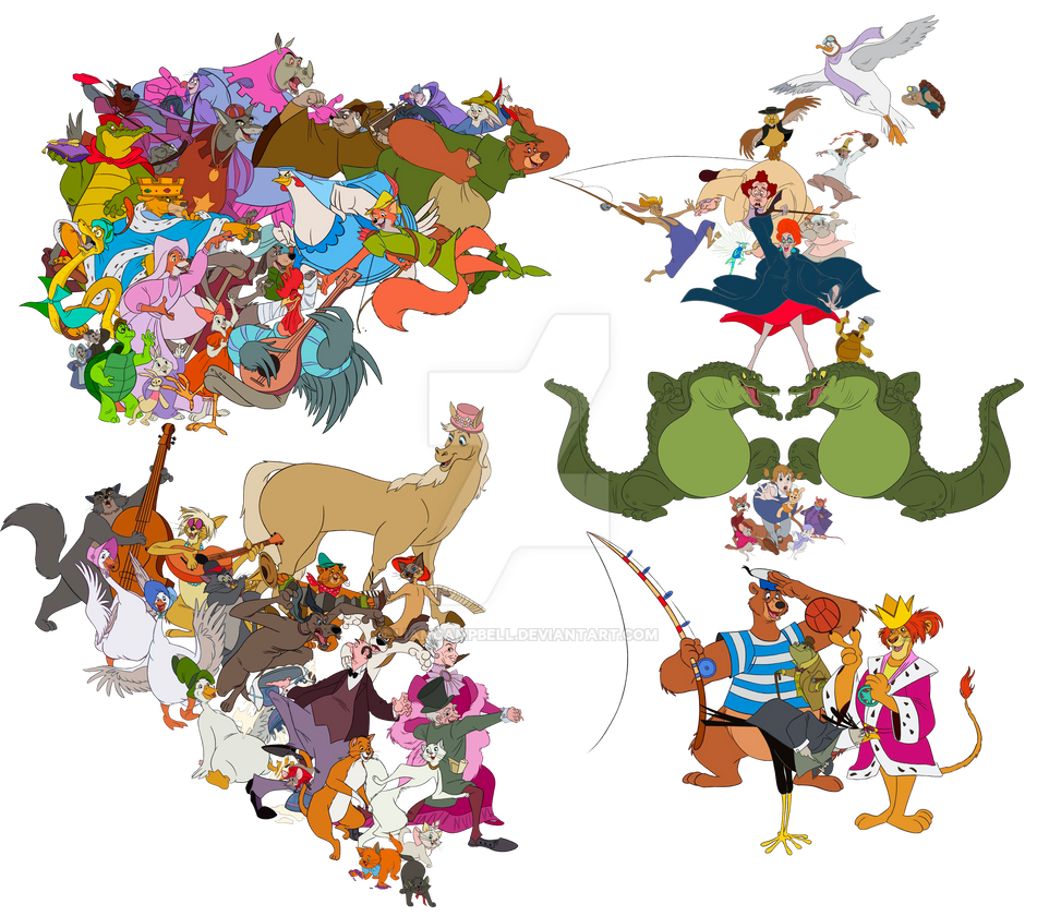 Disney Era 60's to 70's Pt. 2. by LiamCampbell on DeviantArt