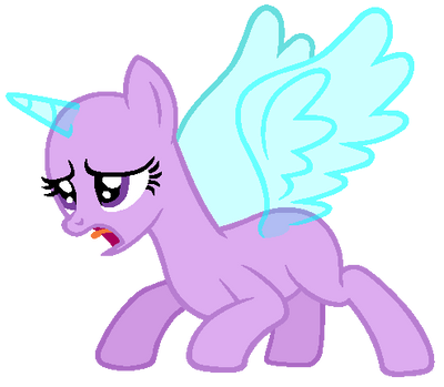 MLP Base 241 - ''Gotta go... Somewhere else!'' by KatsuBases on DeviantArt