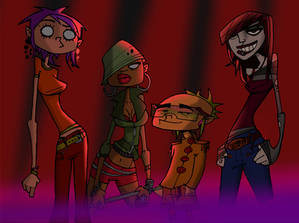 Gorillaz, but Gender-bent