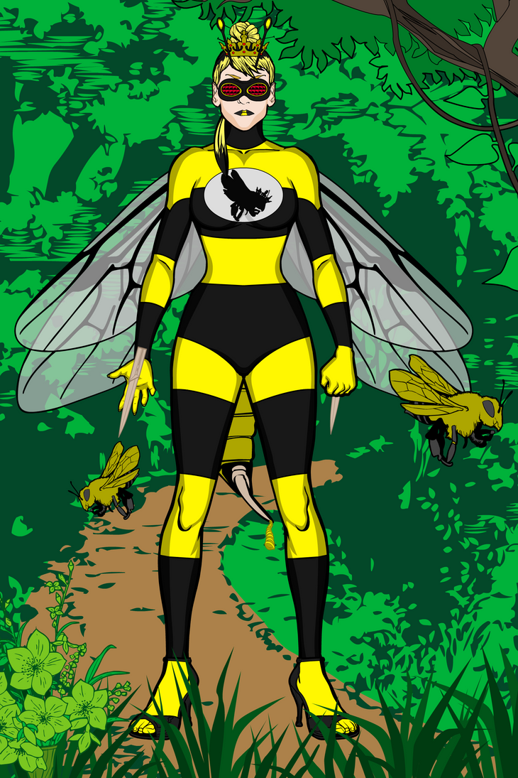Queen Bee By The4thSnake On DeviantArt.