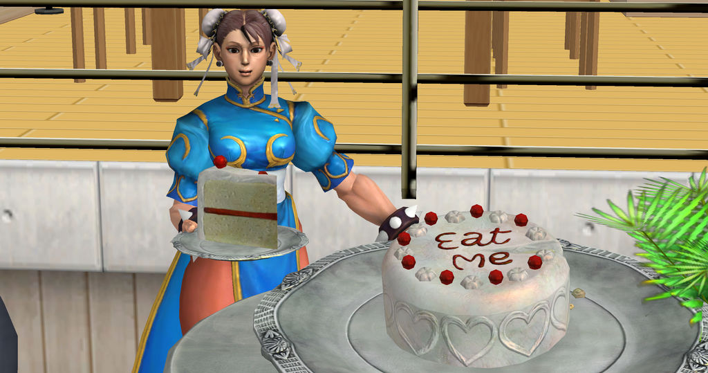 Chun Li Mod Cake Chun-Li Bakes A Cake by The4thSnake on DeviantArt