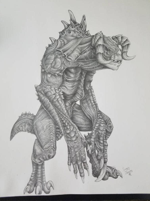 Deathclaw Inflation Deviantart Deathclaw by SoggyTatersTwitchTV on DeviantArt