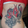 Dragon rib tattoo