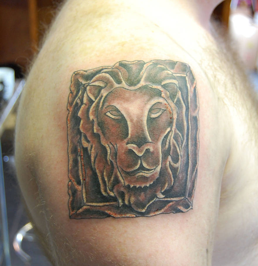 Lion Tattoo by DiamondbackTattoo on DeviantArt