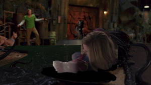 The tar monster wrapping up captain marvel 2