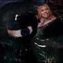 Scarlett johansson in the tar monsters grasp 2