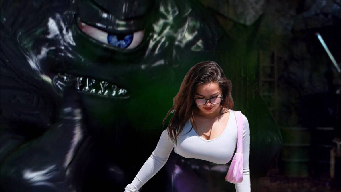 Edison Rae Monster The tar monster gets his hands on Addison Rae by lolililolololopol on ...