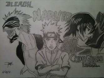 Ichigo / Naruto / Lelouch