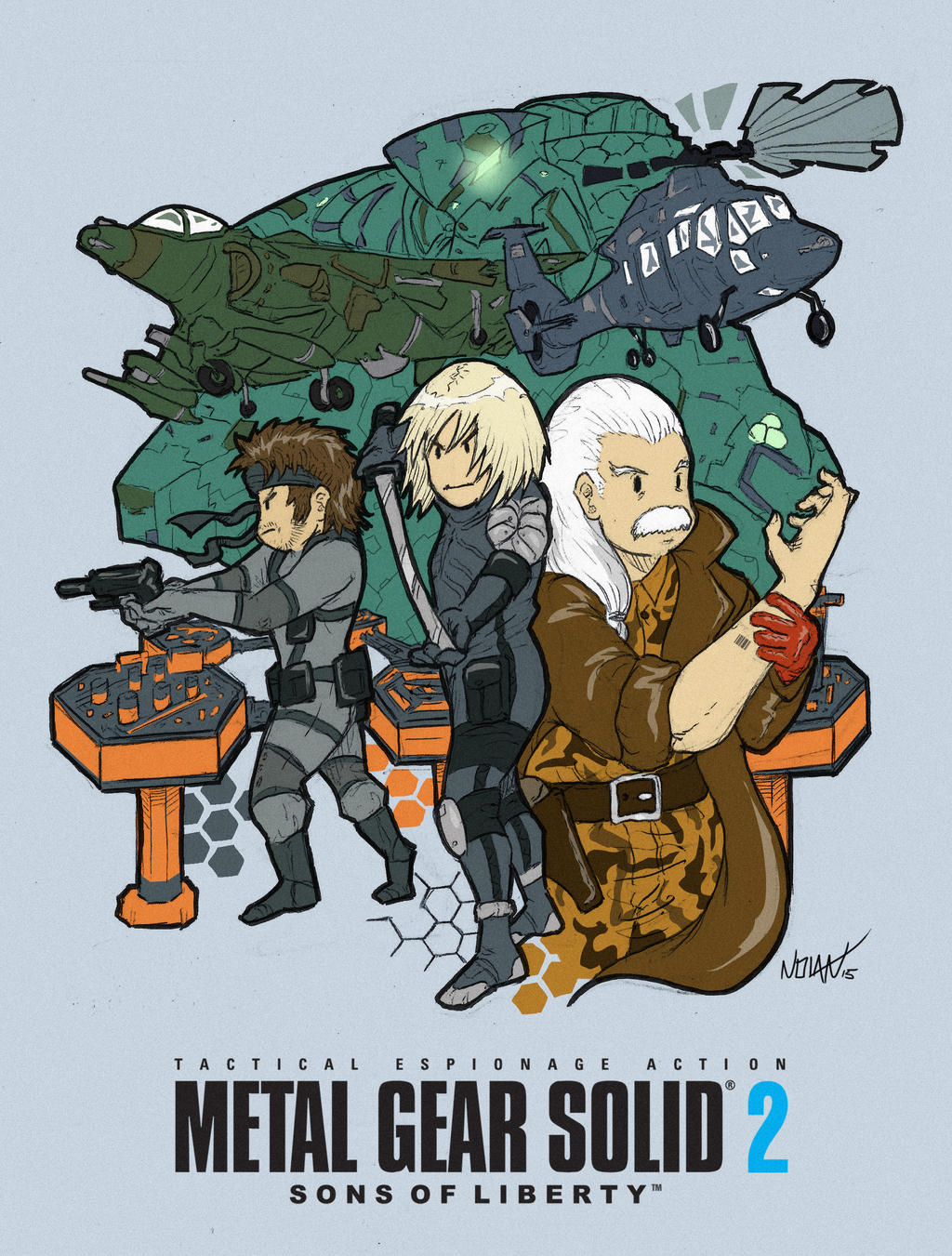 MGS2 Sons Of Liberty By Llewxam888 On DeviantArt mgs2-sons-of-liberty-by-llewxam888-on-deviantart