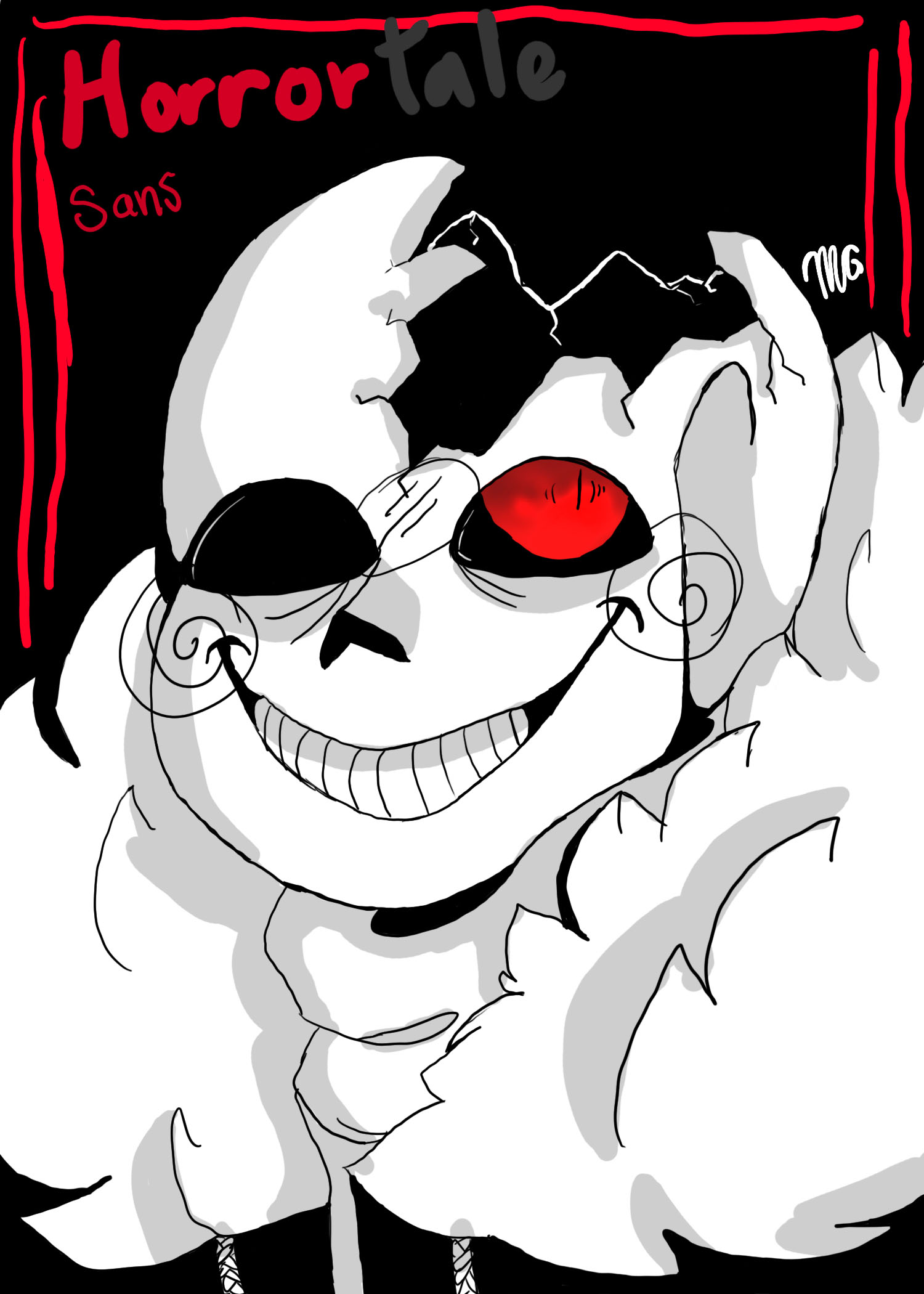 horrortale sans by SpringM3D on DeviantArt