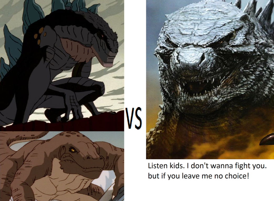 Про против годзиллы. Зилла 2004 против Годзиллы. Годзилла 1998 и Годзилла 2014. Зилла 2014. Godzilla 2014 vs Zilla 1998.