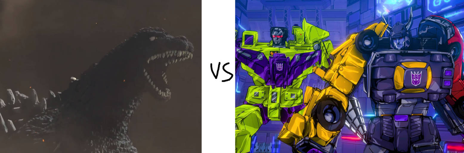 Godzilla Vs Devastator And Menasor By Mnstrfrc On Deviantart Godzilla Vs Devastator And Menasor By Mnstrfrc On Deviantart