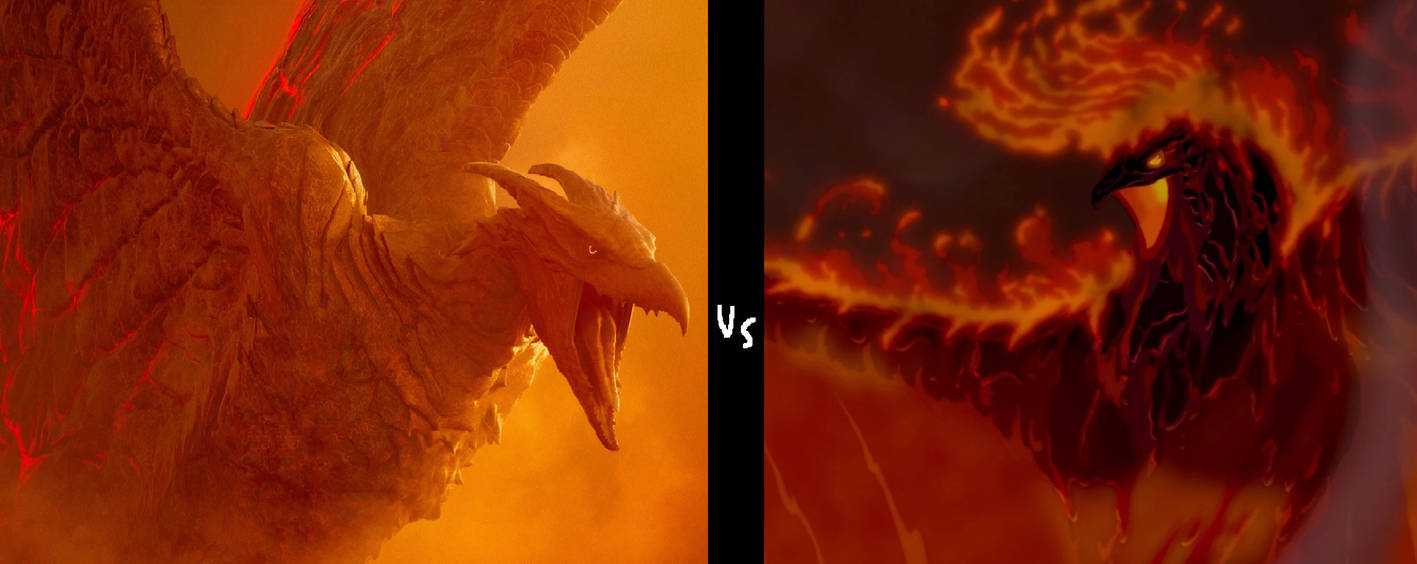 Rodan 2019 vs Firebird by MnstrFrc on DeviantArt