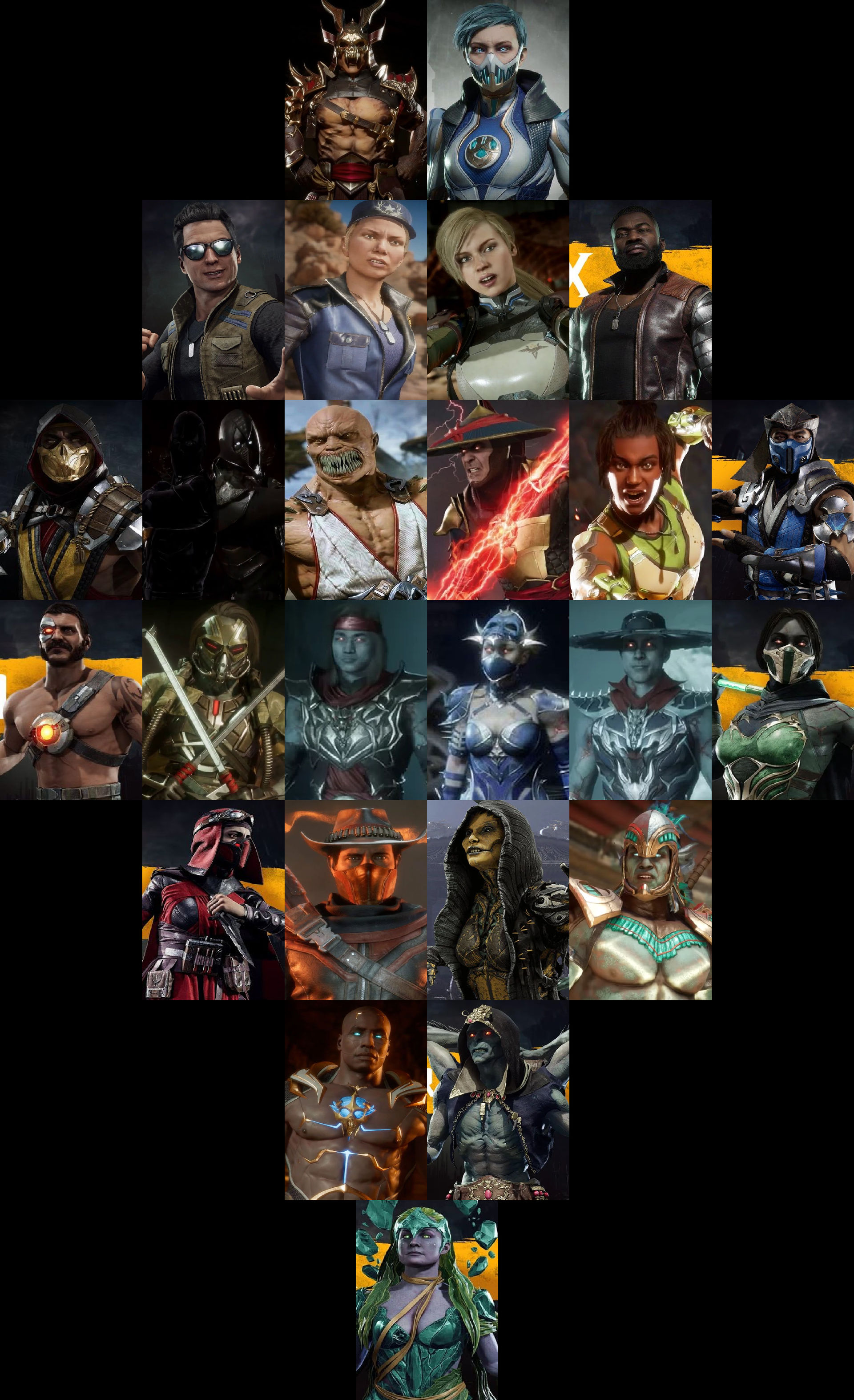 Mortal Kombat Guest Characters by MnstrFrc on DeviantArt