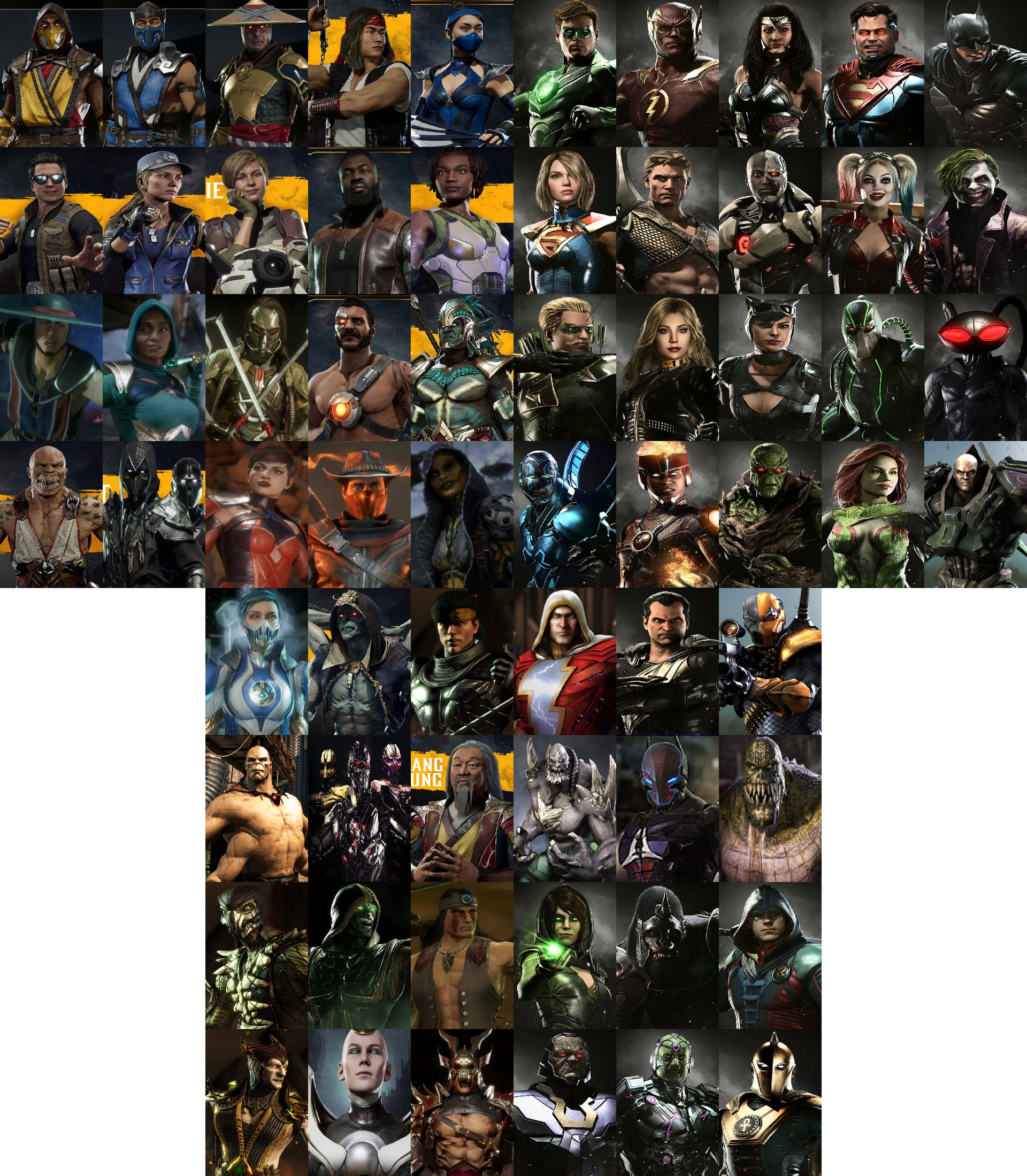 Mortal Kombat X Characters by MnstrFrc on DeviantArt