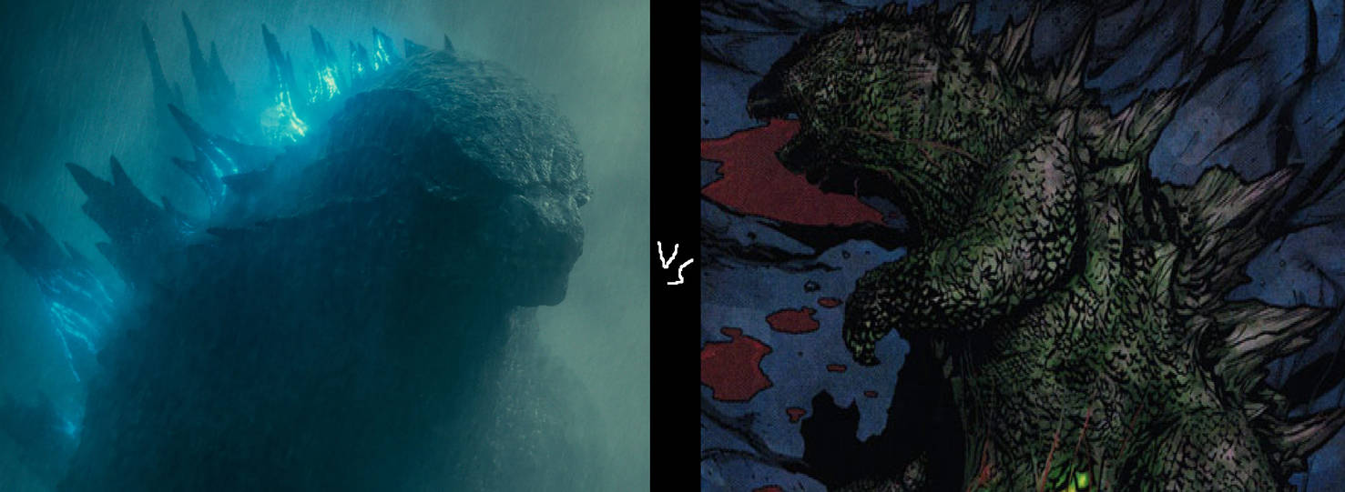 Godzilla vs Dagon by MnstrFrc on DeviantArt