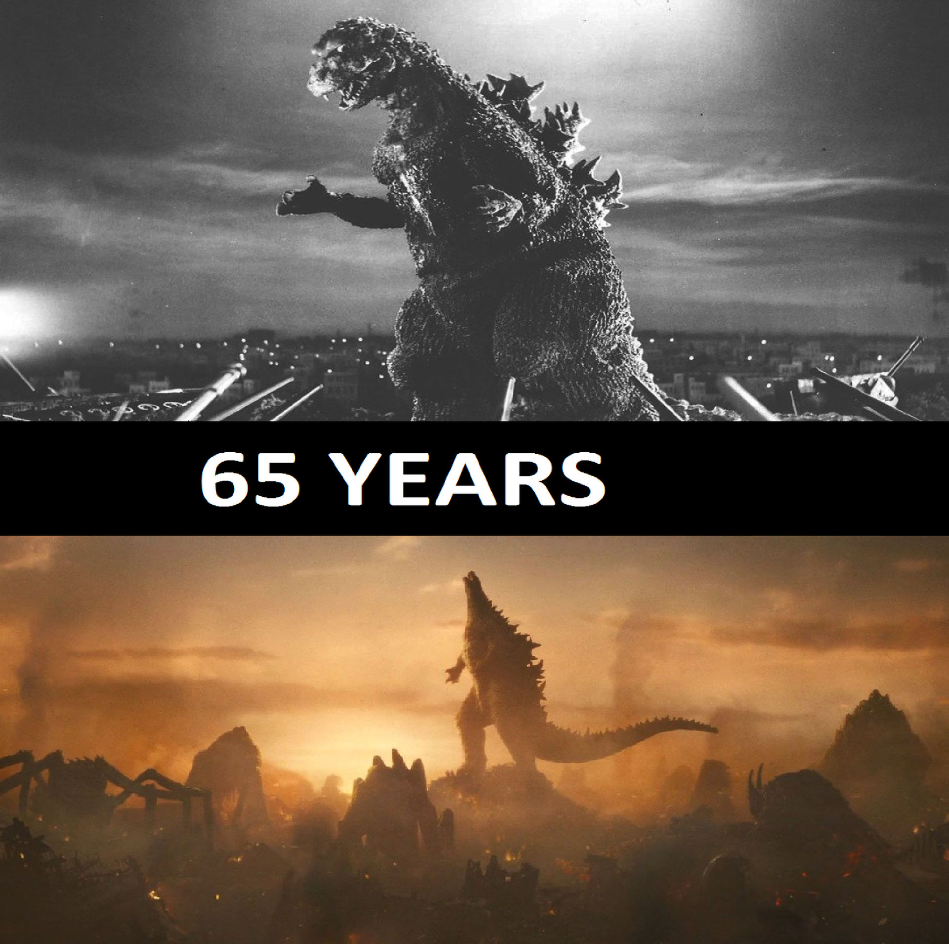 Godzilla 65 Godzilla 65 Years by MnstrFrc on DeviantArt