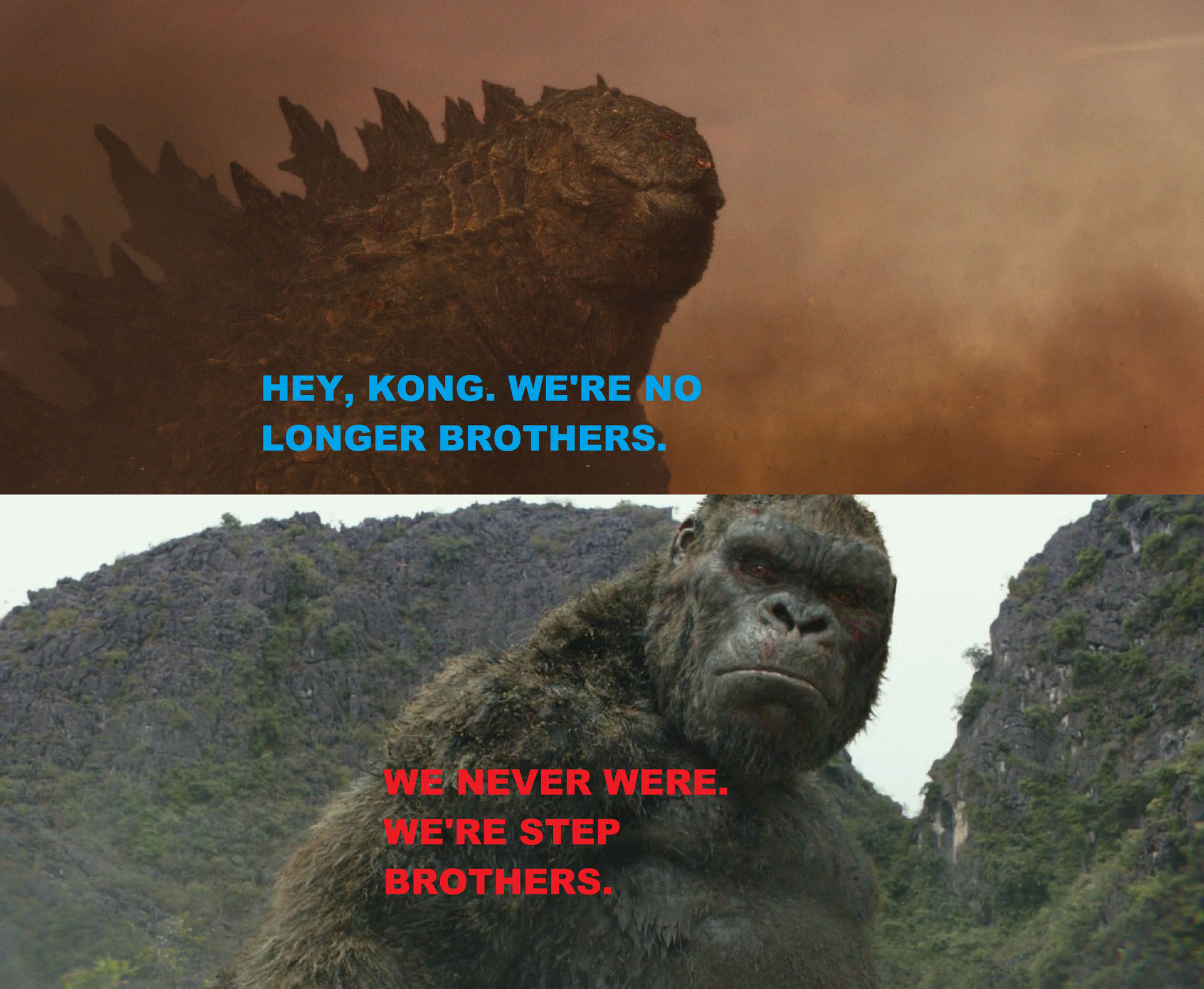 Godzilla and Kong Are Not Brothers by MnstrFrc on DeviantArt