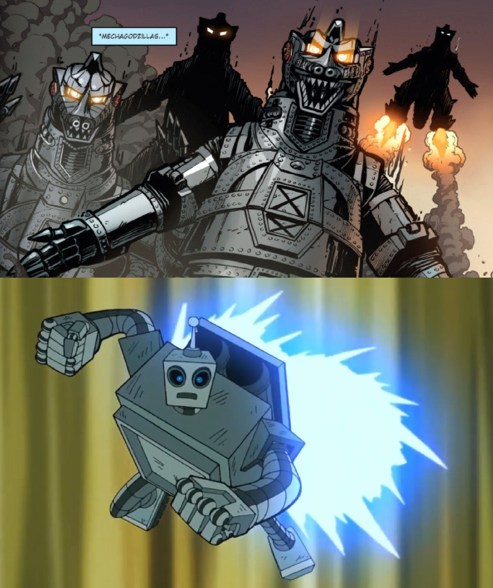 Godzilla Robot Rival Super Robot vs Mechagodzillas by MnstrFrc on DeviantArt