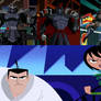 Samurai Jack and Ashi vs Three Shredders