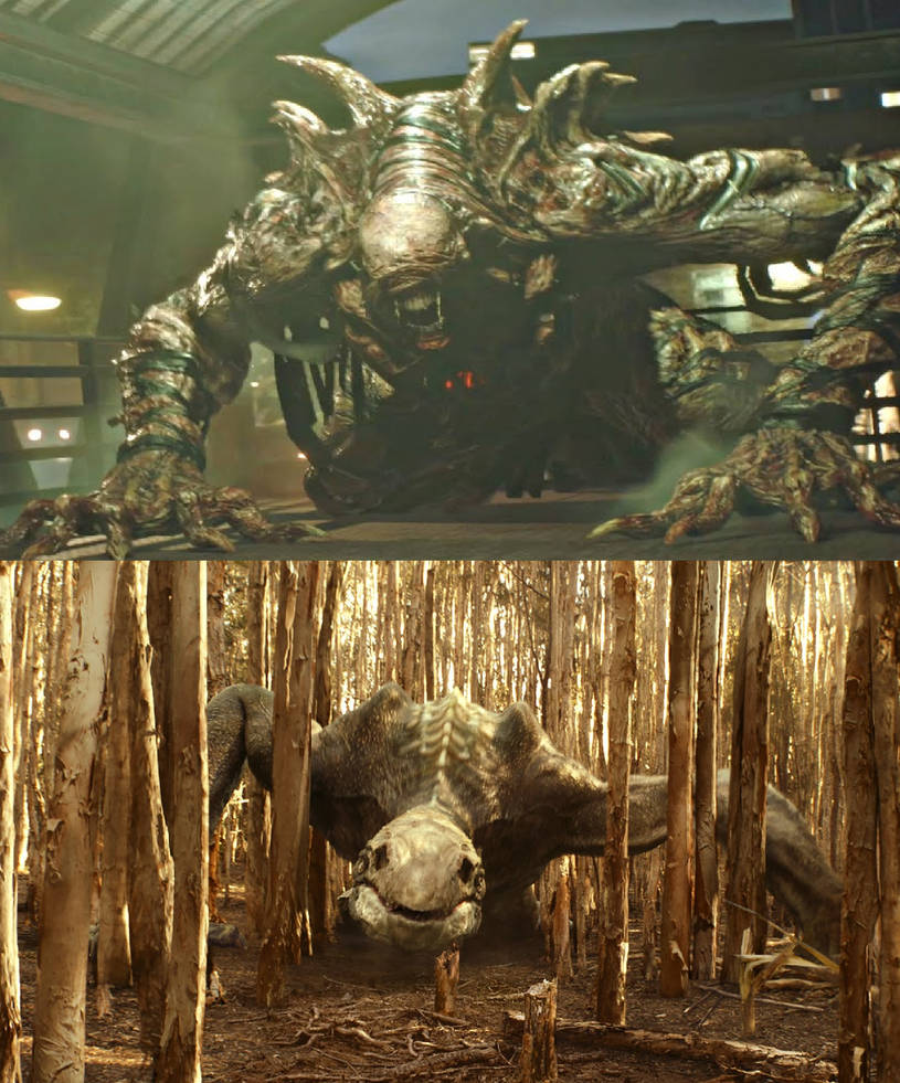 Nemesis 2nd Form vs Skullcrawler by MnstrFrc on DeviantArt