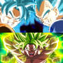 Broly BR vs Goku and Vegeta Berserk