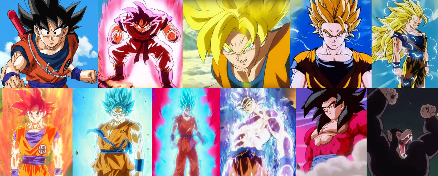 Which Form of Goku Do You Like? by MnstrFrc on DeviantArt