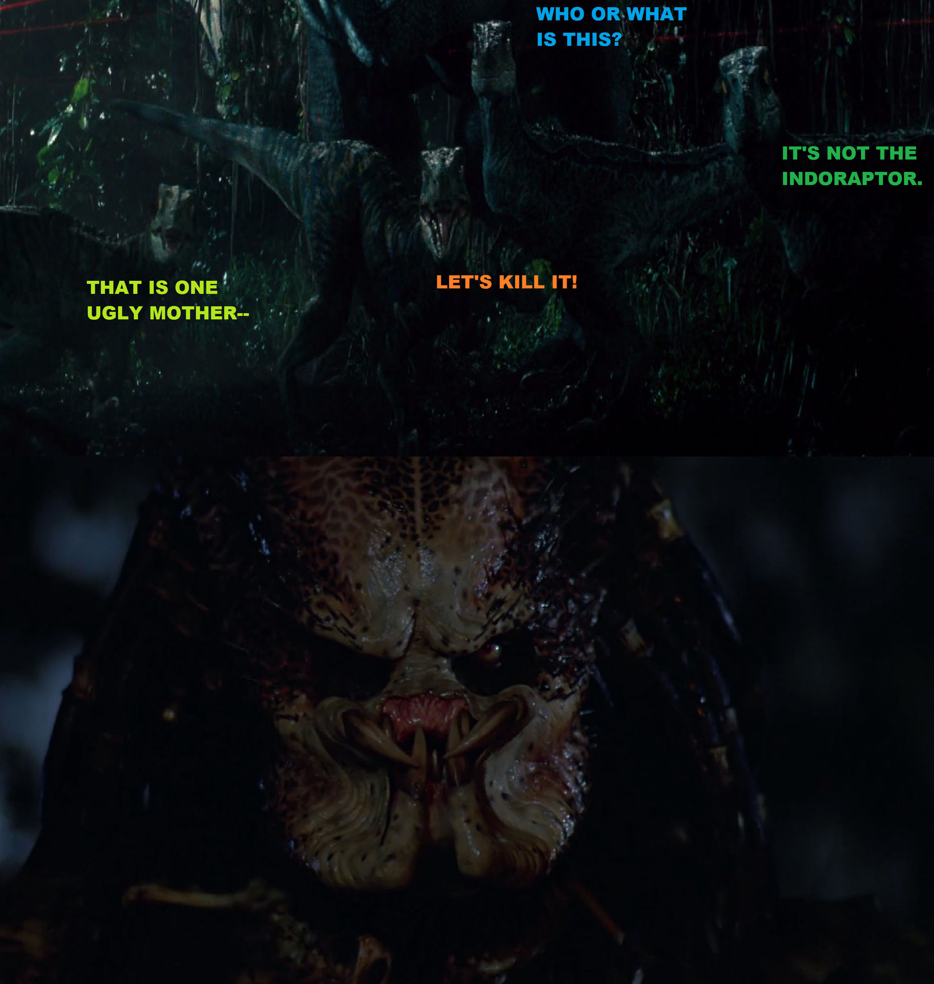 Raptor Squad vs Predator by MnstrFrc on DeviantArt