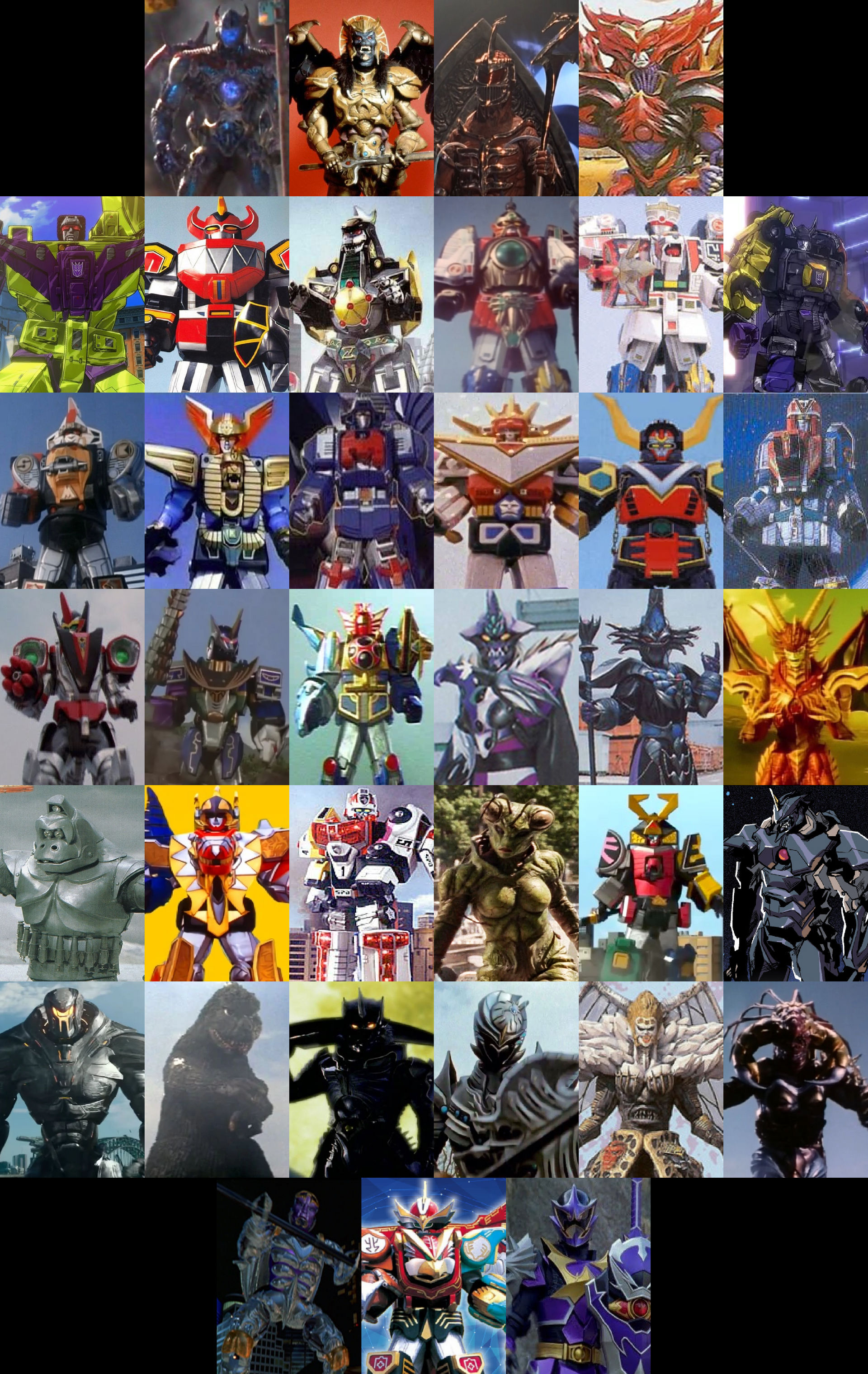 Power Rangers Ultimate by MnstrFrc on DeviantArt