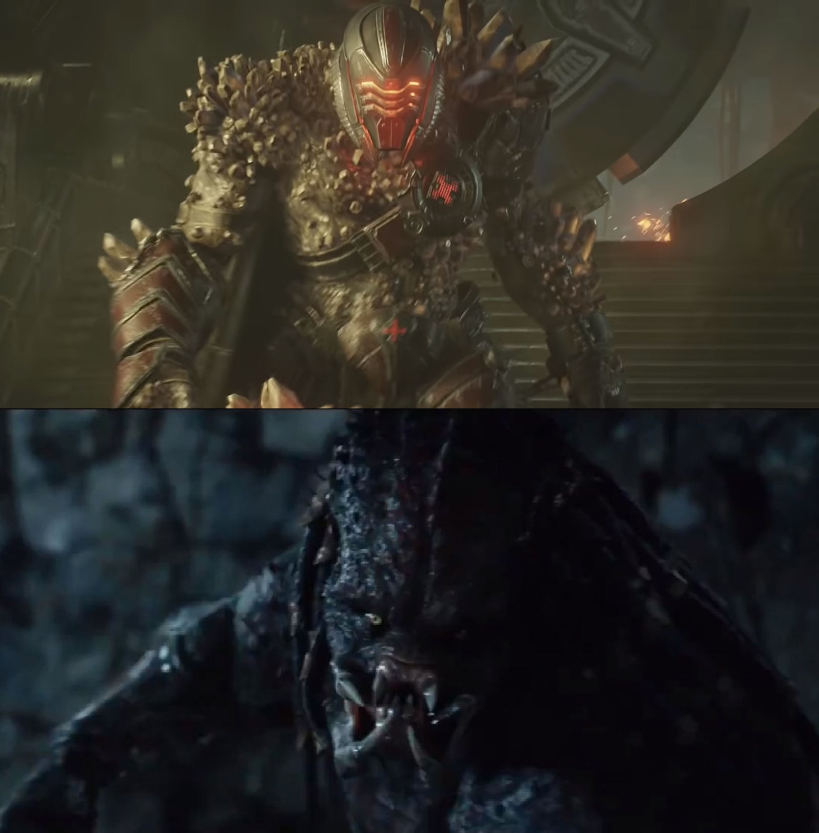 Warden vs Upgrade Predator by MnstrFrc on DeviantArt