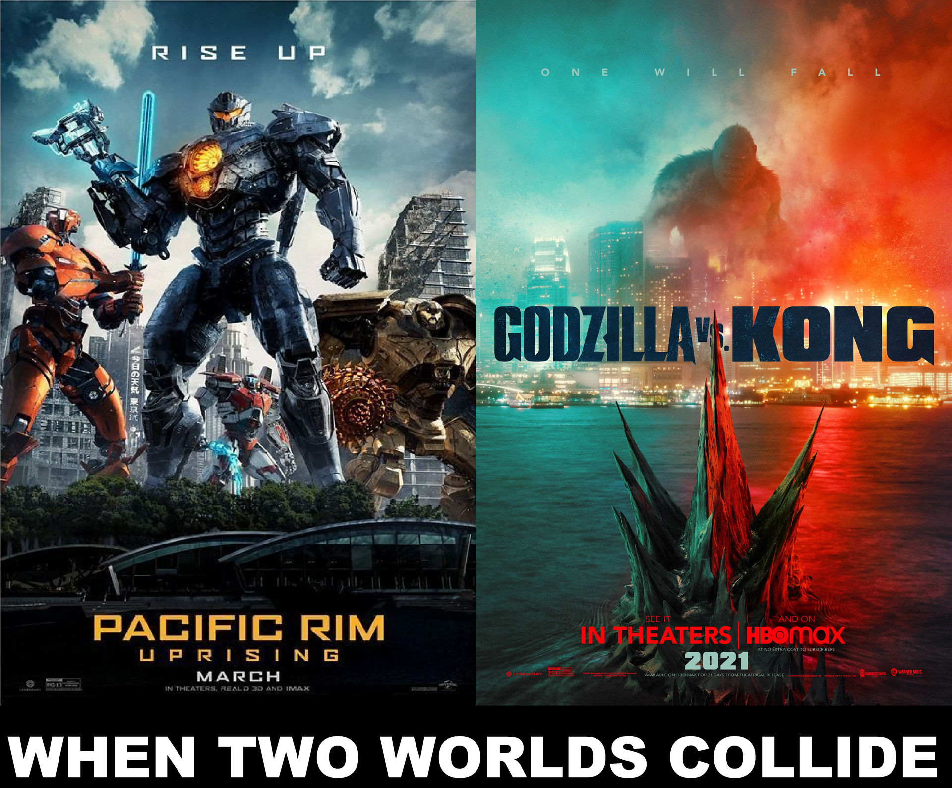 Pacific Rim 3 Rumors Godzilla vs Kong Crossover by MnstrFrc on DeviantArt