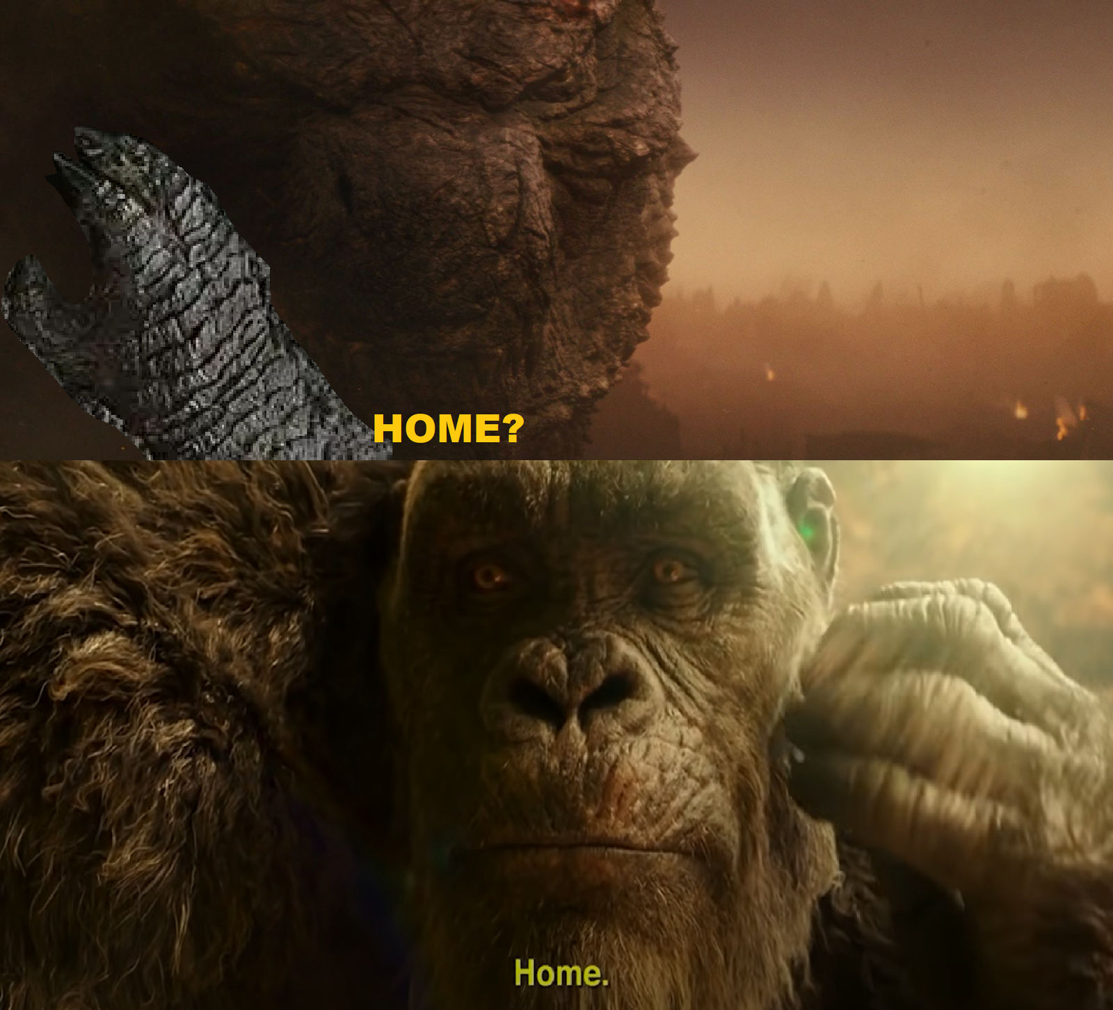 Godzilla and Kong Sign Language by MnstrFrc on DeviantArt