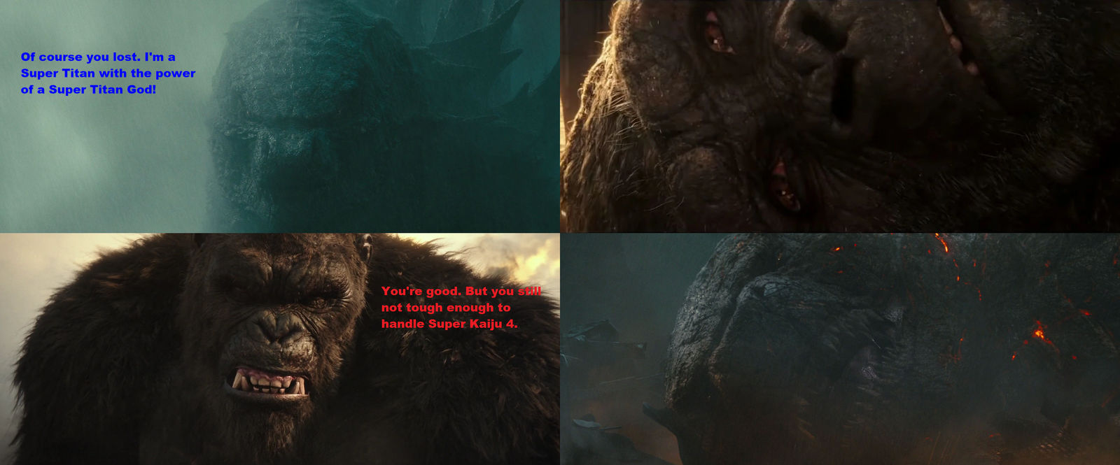 Godzilla vs Kong Dramatic Finish by MnstrFrc on DeviantArt