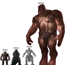 MonsterVerse Cronos Height