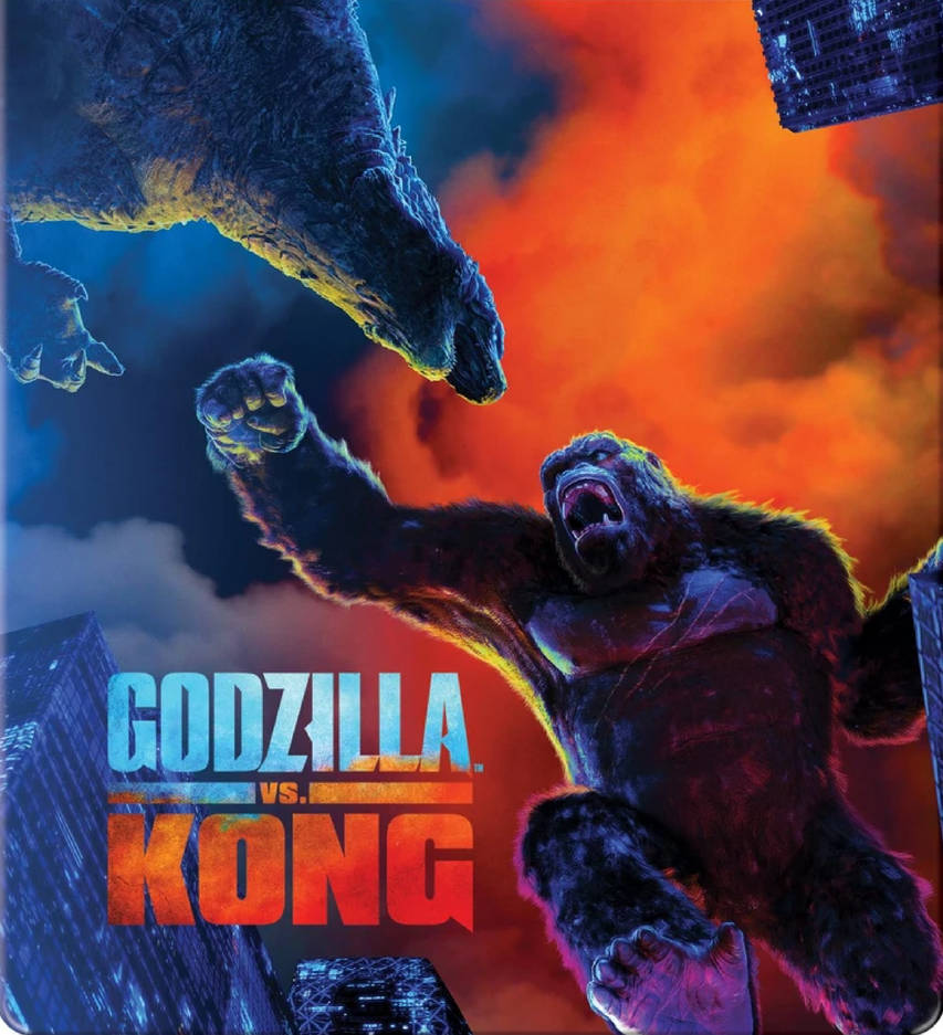 Godzilla vs Kong 4k Ultra Cover 2 by MnstrFrc on DeviantArt