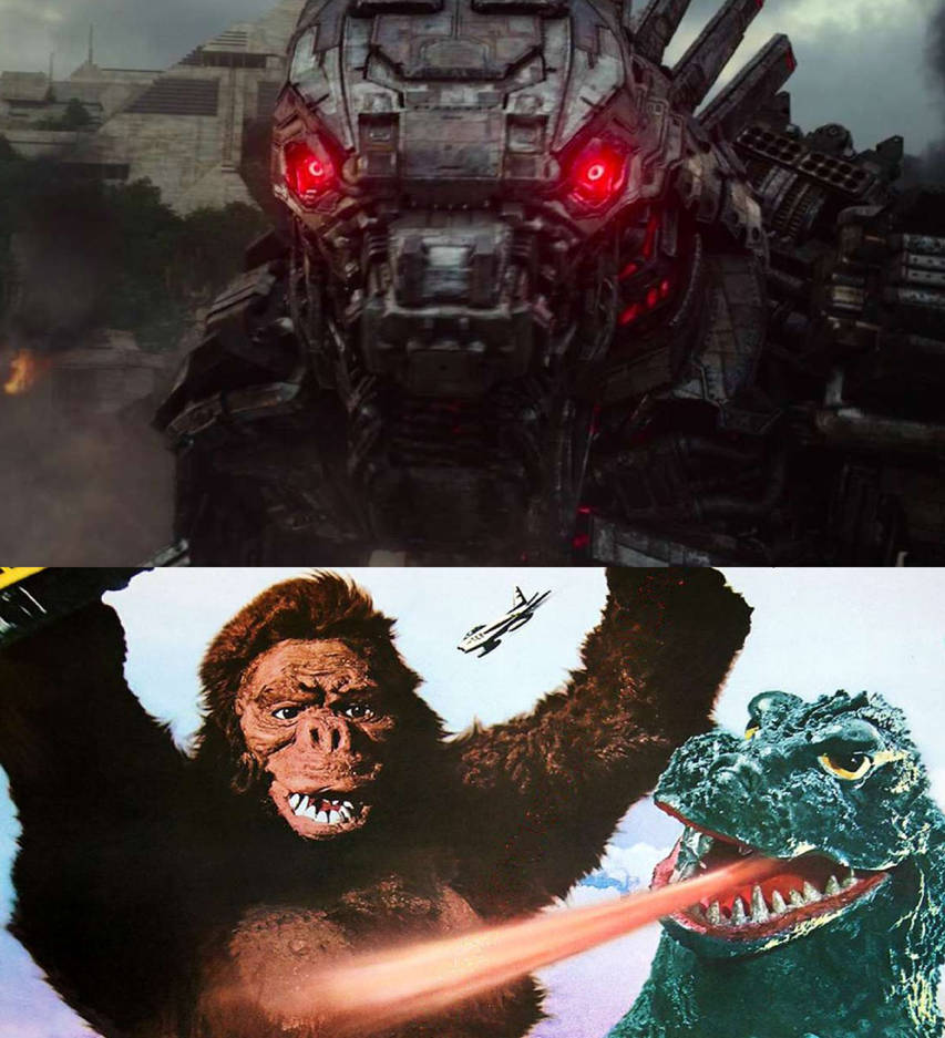 Godzilla And King Kong 1962 Vs Mechagodzilla 21 By Mnstrfrc On Deviantart