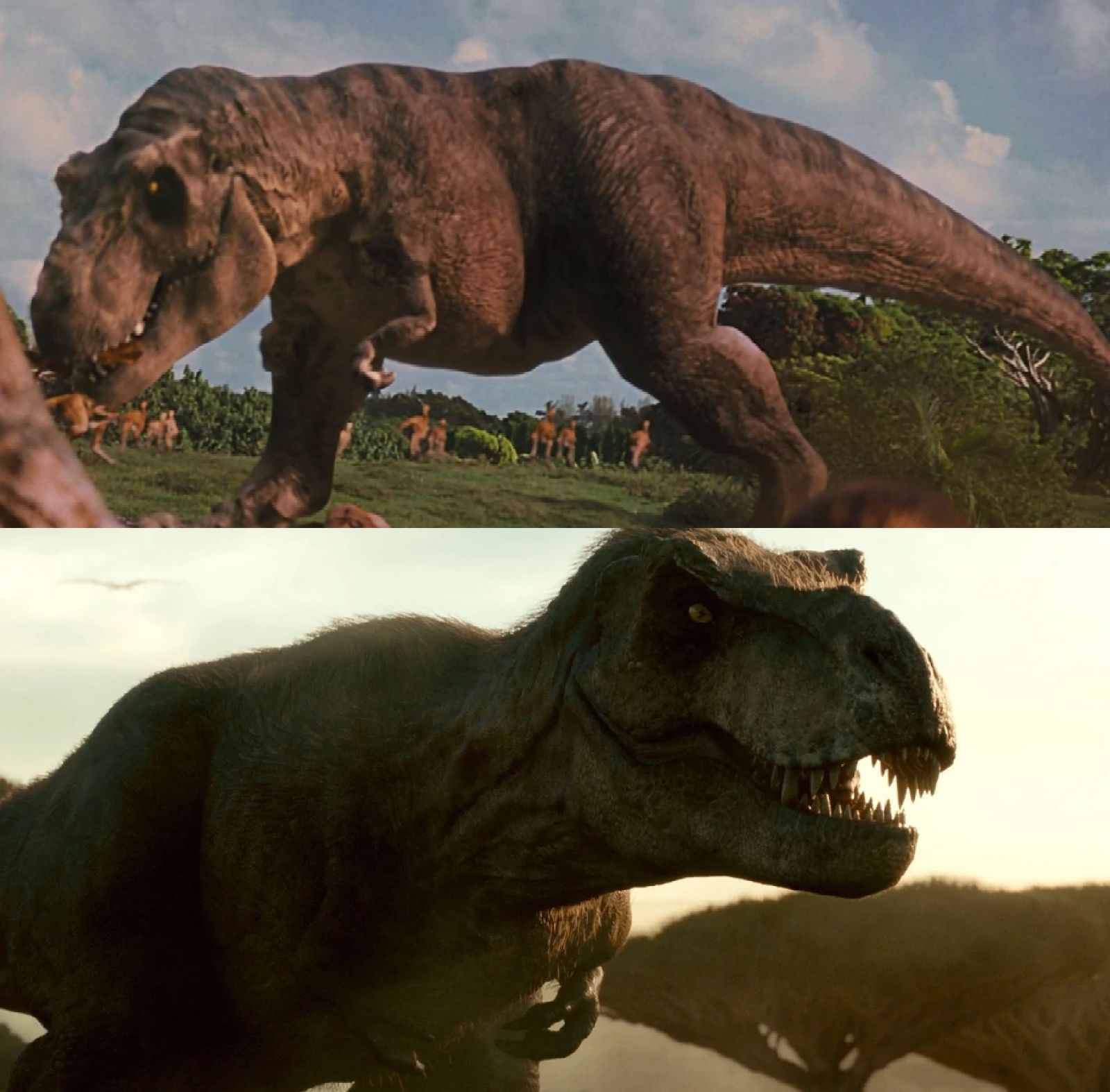 Rexy vs Tyrannosaurus Rex by MnstrFrc on DeviantArt
