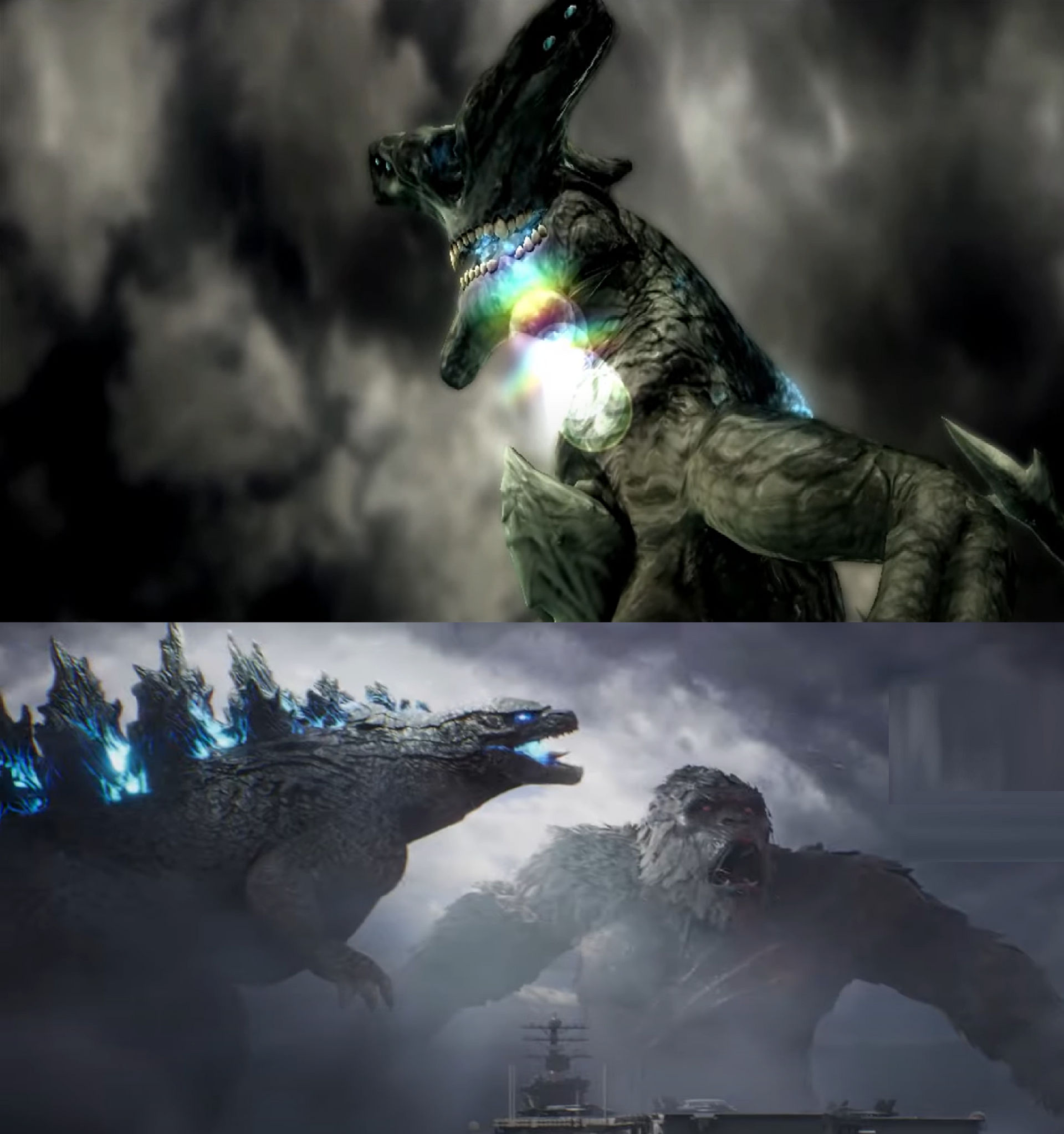 Godzilla and Kong vs Slattern (Edited) 2 by MnstrFrc on DeviantArt