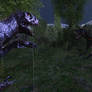 The Raptor Couple Battle the Scorpios Rex!