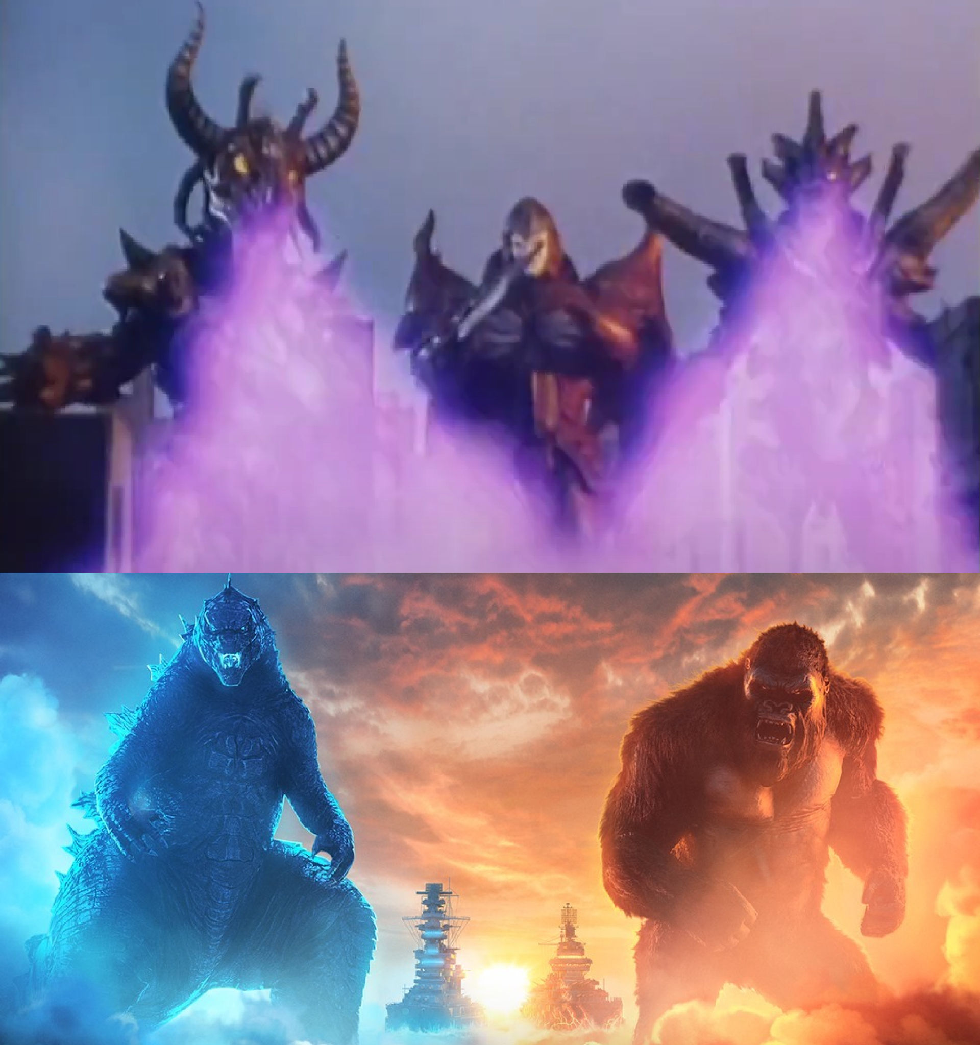 Fireor Godzilla and Kong vs Liztwin Fireor Furnace Beast by MnstrFrc on DeviantArt