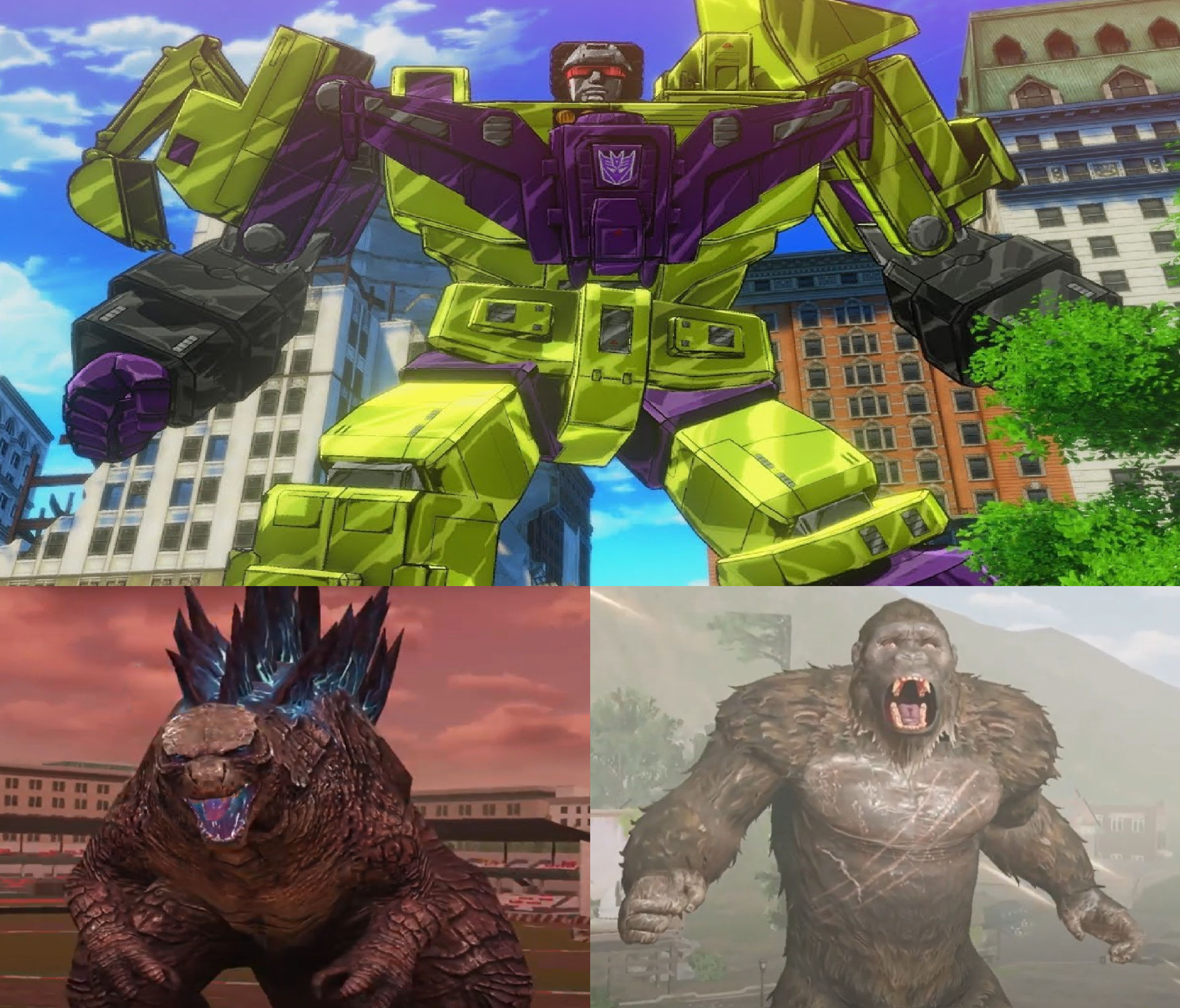 Godzilla And Kong Vs Devastator By Mnstrfrc On Deviantart Godzilla And Kong Vs Devastator By Mnstrfrc On Deviantart