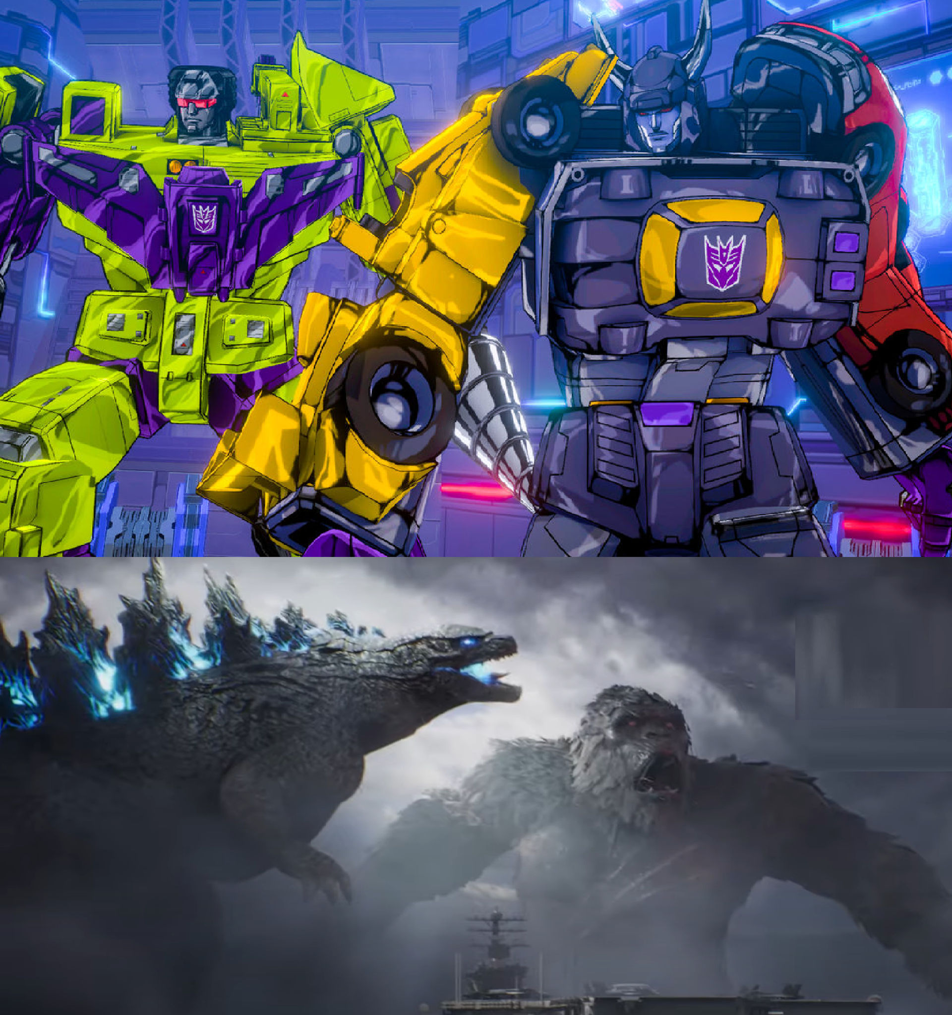 Godzilla And Kong Vs Devastator And Menasor 2 By Mnstrfrc On Deviantart Godzilla And Kong Vs Devastator And Menasor 2 By Mnstrfrc On Deviantart