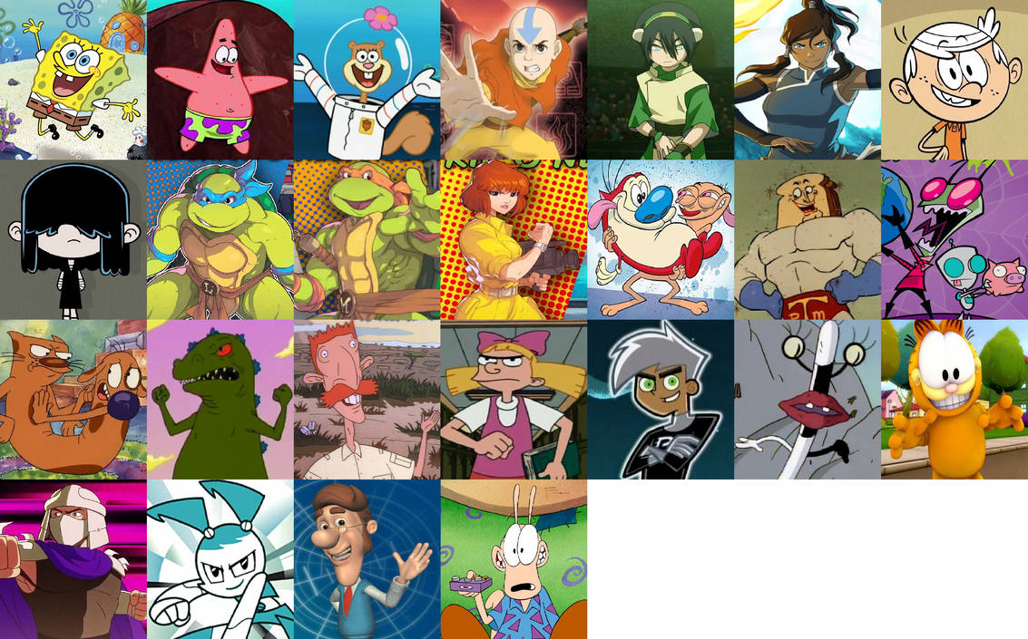 Nickelodeon All Star Brawl Characters (DLC) 1 by MnstrFrc on DeviantArt