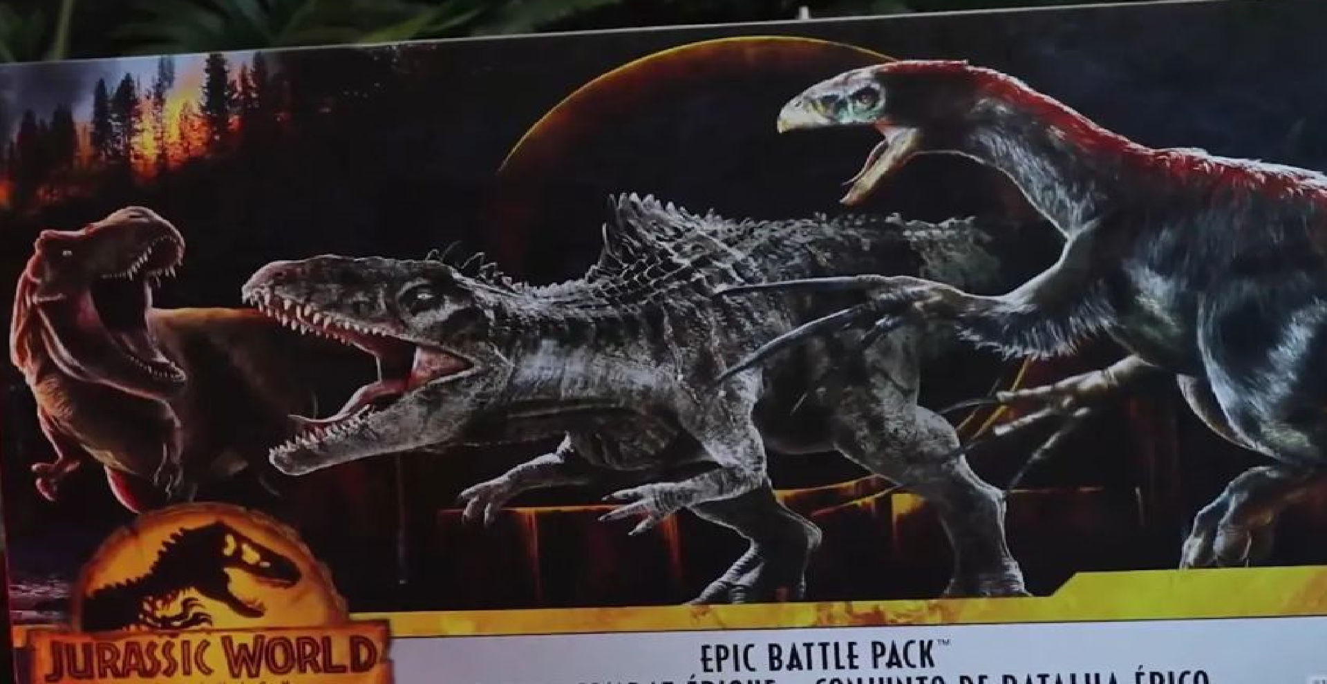 🔊 Giganotosaurus Vs Tyrannosaurus Rex & Therizinosaurus! ( Jurassic World  Dominion ) 