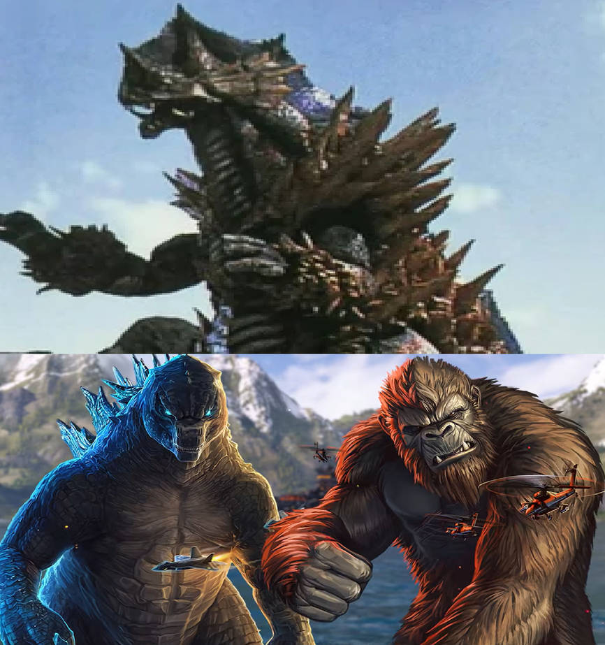 Neosaurus Godzilla and Kong vs Neosaurus by MnstrFrc on DeviantArt