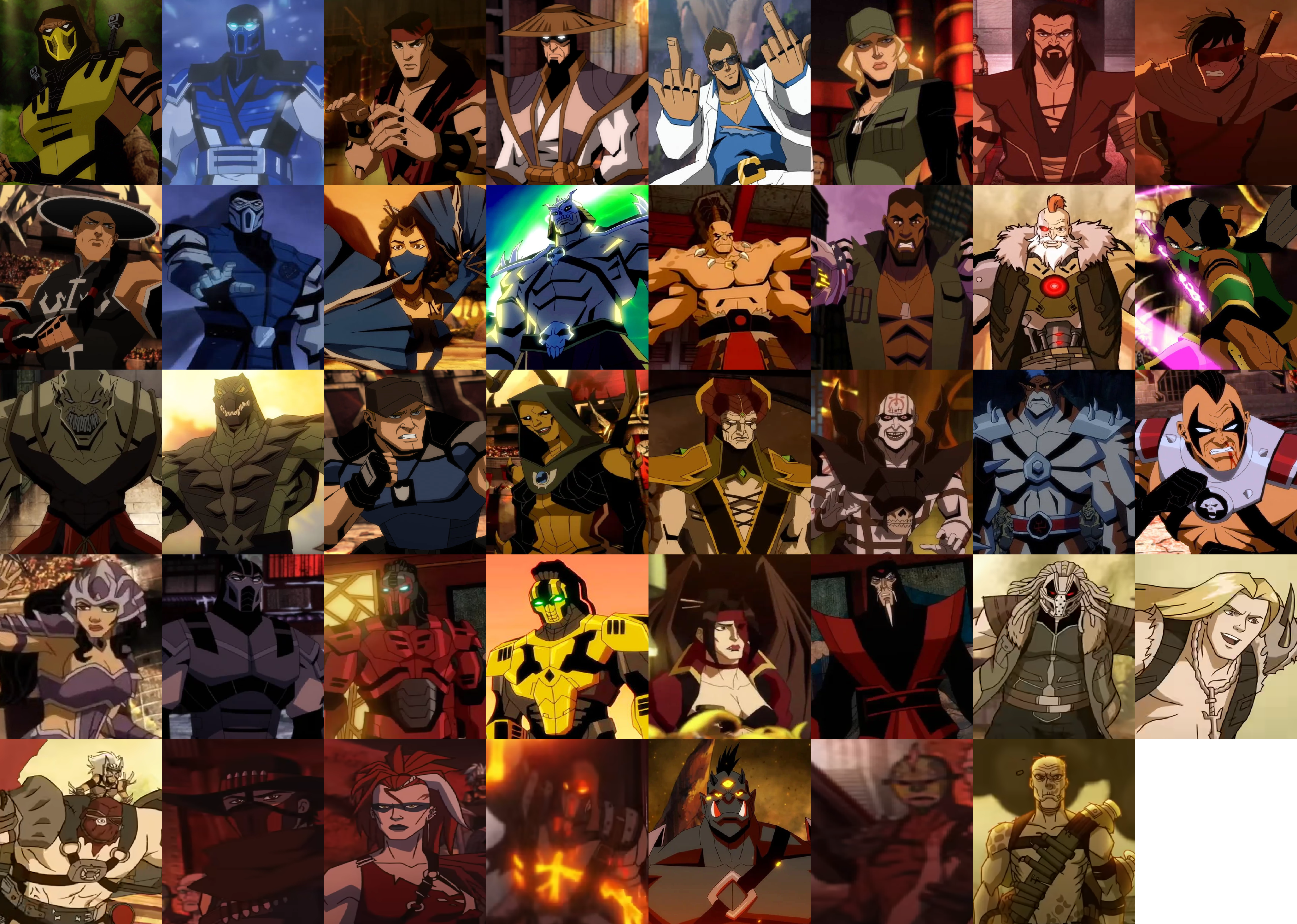 Mortal Kombat Animated Characters by MnstrFrc on DeviantArt