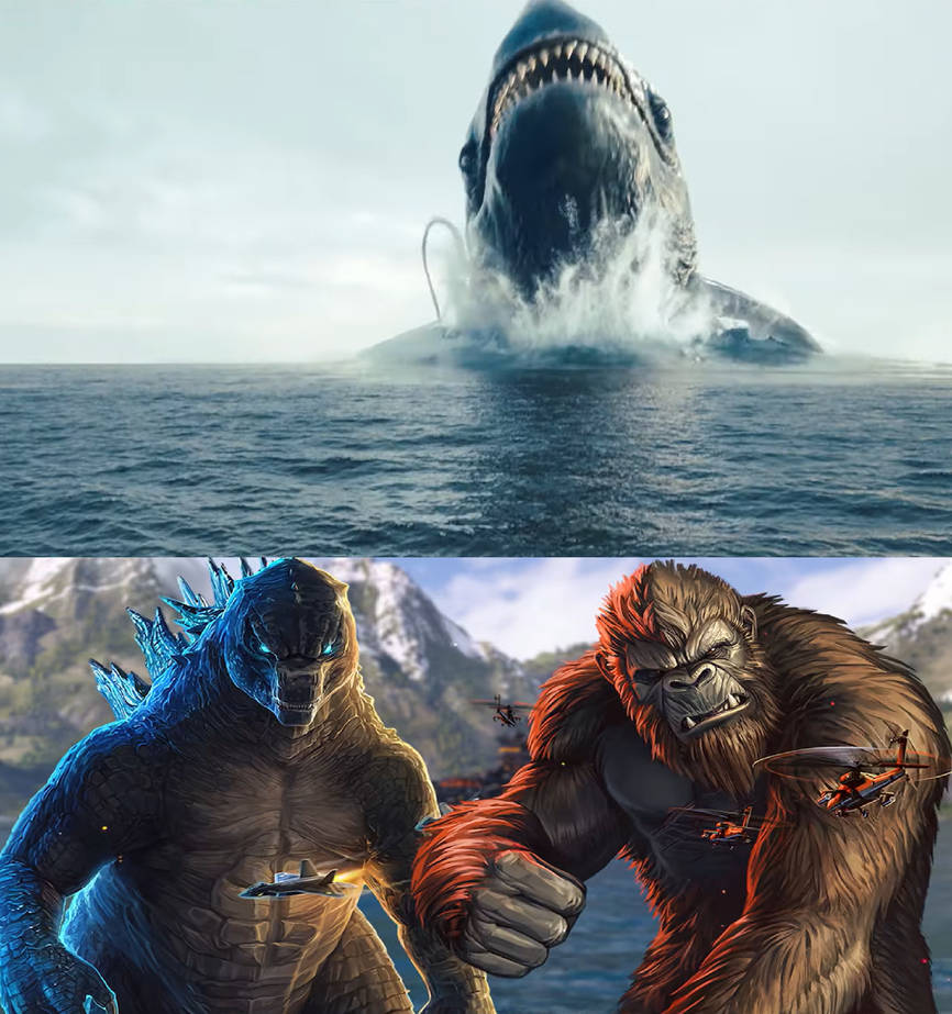 Godzilla and Kong vs Monstro (2022) by MnstrFrc on DeviantArt