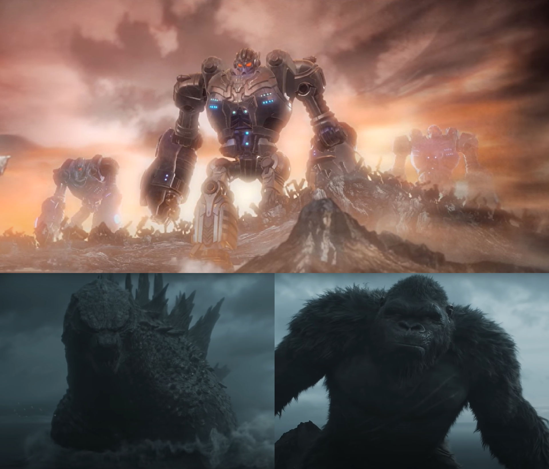 Godzilla Robot Rival Godzilla and Kong vs Titan Robots (3) by MnstrFrc on DeviantArt